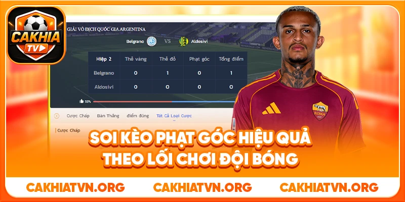Soi Kèo Phạt Góc Hiệu Quả Theo Lối Chơi Đội Bóng